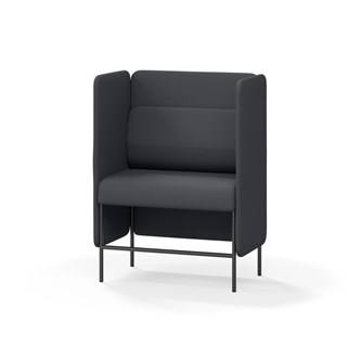 Adapt 90 sohva, medium selkänoja, sivupaneeleilla, ik 65, K 128