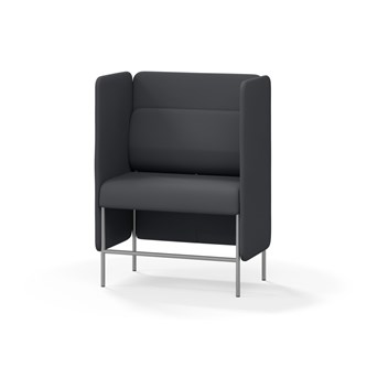 Adapt 90 sohva, medium selkänoja, sivupaneeleilla, ik 65, K 128