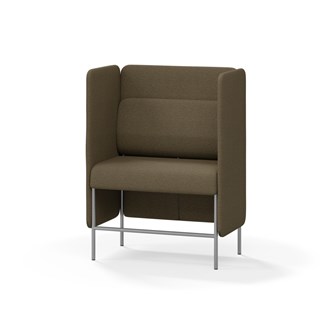 Adapt 90 sohva, medium selkänoja, sivupaneeleilla, ik 65, K 128