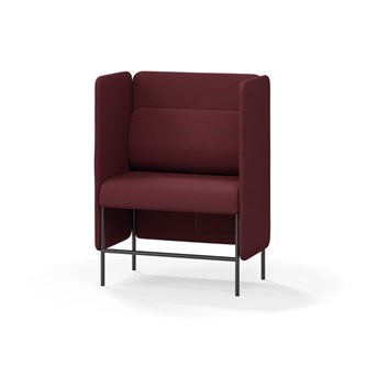 Adapt 90 sohva, medium selkänoja, sivupaneeleilla, ik 65, K 128