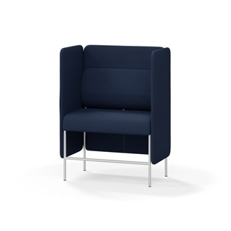 Adapt 90 sohva, medium selkänoja, sivupaneeleilla, ik 65, K 128