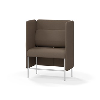 Adapt 90 sohva, medium selkänoja, sivupaneeleilla, ik 65, K 128