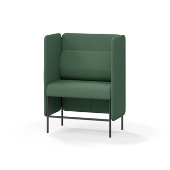 Adapt 90 sohva, medium selkänoja, sivupaneeleilla, ik 65, K 128