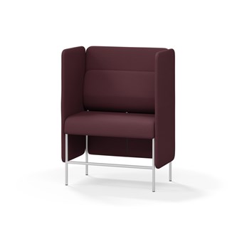 Adapt 90 sohva, medium selkänoja, sivupaneeleilla, ik 65, K 128