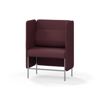 Adapt 90 sohva, medium selkänoja, sivupaneeleilla, ik 65, K 128