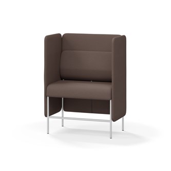 Adapt 90 sohva, medium selkänoja, sivupaneeleilla, ik 65, K 128