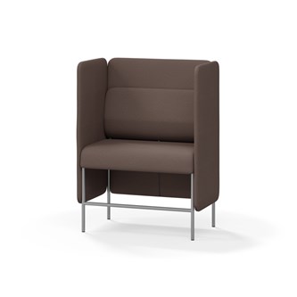 Adapt 90 sohva, medium selkänoja, sivupaneeleilla, ik 65, K 128