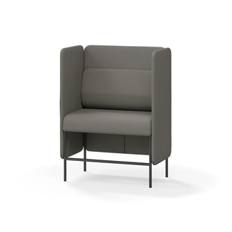 Adapt 90 sohva, medium selkänoja, sivupaneeleilla, ik 65, K 128