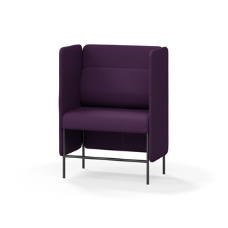 Adapt 90 sohva, medium selkänoja, sivupaneeleilla, ik 65, K 128