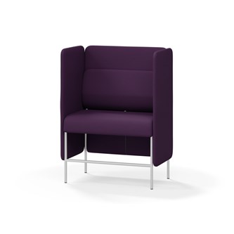 Adapt 90 sohva, medium selkänoja, sivupaneeleilla, ik 65, K 128