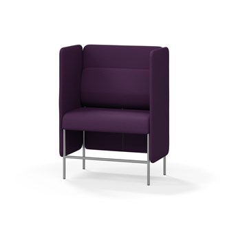 Adapt 90 sohva, medium selkänoja, sivupaneeleilla, ik 65, K 128