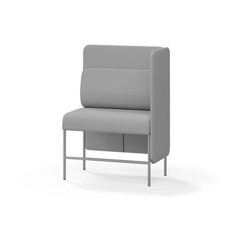 Adapt 90 sohva, medium selkänoja, sivupaneeli vasemmalla, ik 65, K 128