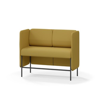 Adapt 120 sohva, matala selkänoja, sivupaneeleilla, ik 65, K 108