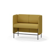 Adapt 120 sohva, matala selkänoja, sivupaneeleilla, ik 65, K 108