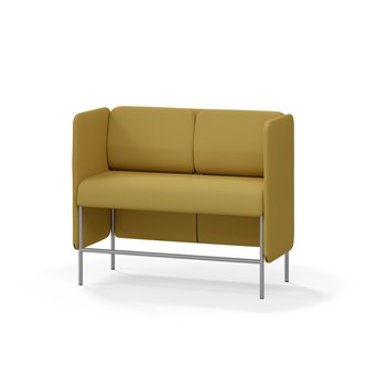 Adapt 120 sohva, matala selkänoja, sivupaneeleilla, ik 65, K 108