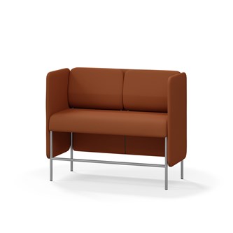 Adapt 120 sohva, matala selkänoja, sivupaneeleilla, ik 65, K 108