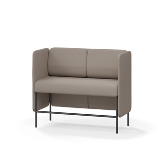 Adapt 120 sohva, matala selkänoja, sivupaneeleilla, ik 65, K 108