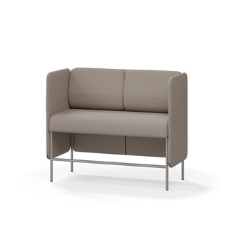 Adapt 120 sohva, matala selkänoja, sivupaneeleilla, ik 65, K 108