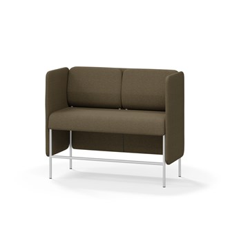 Adapt 120 sohva, matala selkänoja, sivupaneeleilla, ik 65, K 108