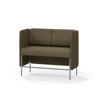 Adapt 120 sohva, matala selkänoja, sivupaneeleilla, ik 65, K 108