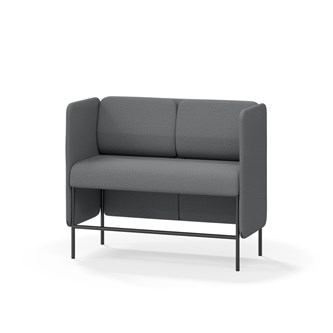 Adapt 120 sohva, matala selkänoja, sivupaneeleilla, ik 65, K 108