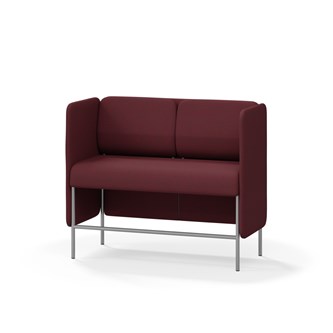 Adapt 120 sohva, matala selkänoja, sivupaneeleilla, ik 65, K 108