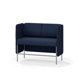 Adapt 120 sohva, matala selkänoja, sivupaneeleilla, ik 65, K 108