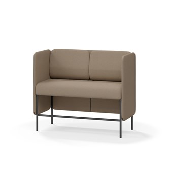 Adapt 120 sohva, matala selkänoja, sivupaneeleilla, ik 65, K 108
