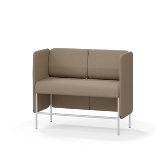 Adapt 120 sohva, matala selkänoja, sivupaneeleilla, ik 65, K 108