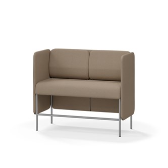 Adapt 120 sohva, matala selkänoja, sivupaneeleilla, ik 65, K 108
