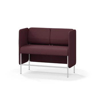 Adapt 120 sohva, matala selkänoja, sivupaneeleilla, ik 65, K 108