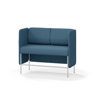 Adapt 120 sohva, matala selkänoja, sivupaneeleilla, ik 65, K 108