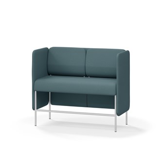 Adapt 120 sohva, matala selkänoja, sivupaneeleilla, ik 65, K 108