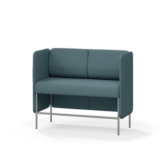 Adapt 120 sohva, matala selkänoja, sivupaneeleilla, ik 65, K 108
