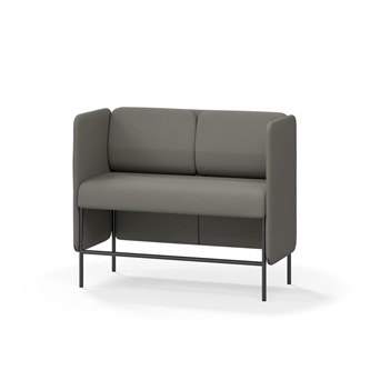 Adapt 120 sohva, matala selkänoja, sivupaneeleilla, ik 65, K 108