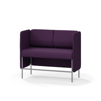 Adapt 120 sohva, matala selkänoja, sivupaneeleilla, ik 65, K 108