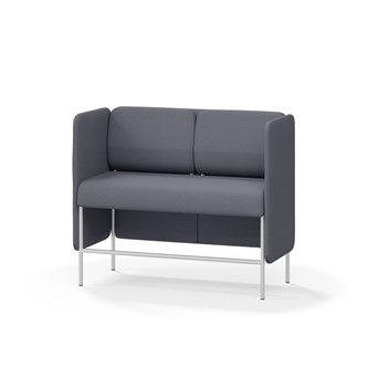 Adapt 120 sohva, matala selkänoja, sivupaneeleilla, ik 65, K 108