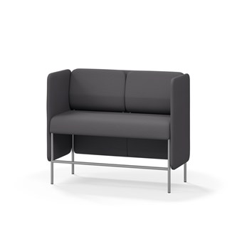 Adapt 120 sohva, matala selkänoja, sivupaneeleilla, ik 65, K 108