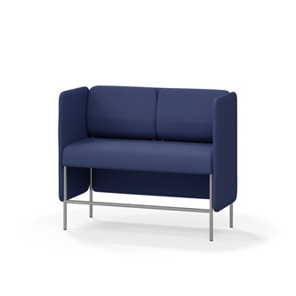 Adapt 120 sohva, matala selkänoja, sivupaneeleilla, ik 65, K 108