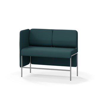 Adapt 120 sohva, matala selkänoja, sivupaneeli oikealla, ik 65, K 108