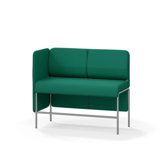 Adapt 120 sohva, matala selkänoja, sivupaneeli oikealla, ik 65, K 108