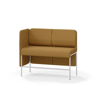 Adapt 120 sohva, matala selkänoja, sivupaneeli oikealla, ik 65, K 108