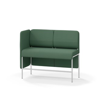 Adapt 120 sohva, matala selkänoja, sivupaneeli oikealla, ik 65, K 108