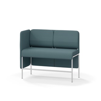 Adapt 120 sohva, matala selkänoja, sivupaneeli oikealla, ik 65, K 108