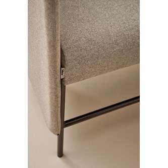 Adapt 120 sohva, medium selkänoja, sivupaneeli vasemmalla, ik 45, K 108