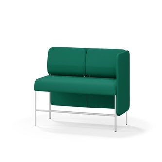 Adapt 120 sohva, matala selkänoja, sivupaneeli vasemmalla, ik 65, K 108