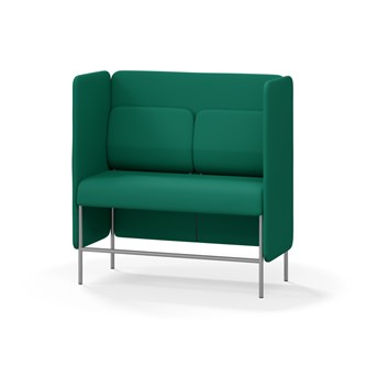 Adapt 120 sohva, medium selkänoja, sivupaneeleilla, ik 65, K 128