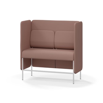 Adapt 120 sohva, medium selkänoja, sivupaneeleilla, ik 65, K 128
