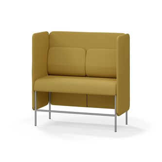 Adapt 120 sohva, medium selkänoja, sivupaneeleilla, ik 65, K 128