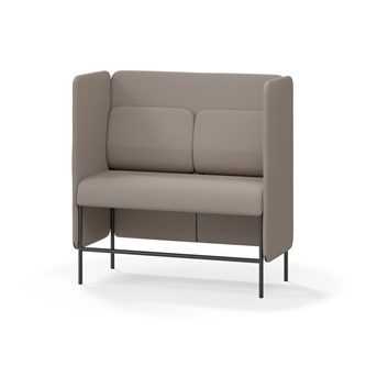 Adapt 120 sohva, medium selkänoja, sivupaneeleilla, ik 65, K 128